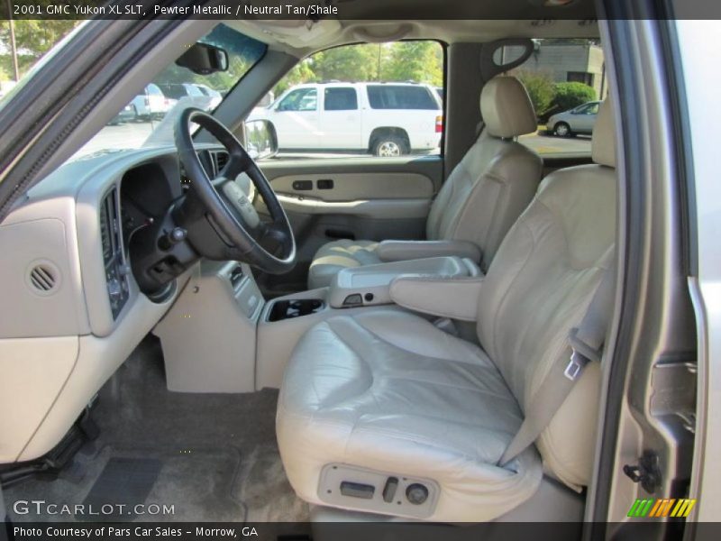  2001 Yukon XL SLT Neutral Tan/Shale Interior