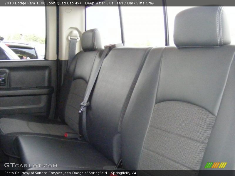 Deep Water Blue Pearl / Dark Slate Gray 2010 Dodge Ram 1500 Sport Quad Cab 4x4