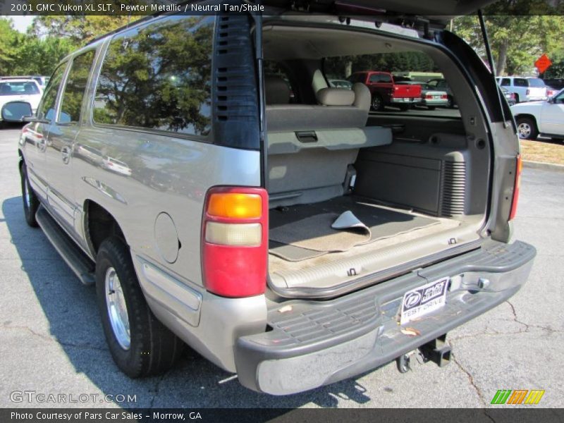 Pewter Metallic / Neutral Tan/Shale 2001 GMC Yukon XL SLT