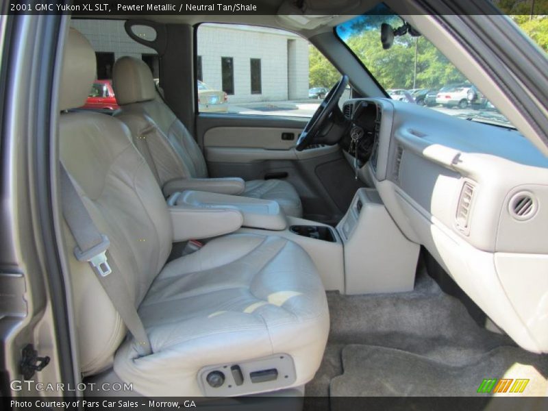 Pewter Metallic / Neutral Tan/Shale 2001 GMC Yukon XL SLT