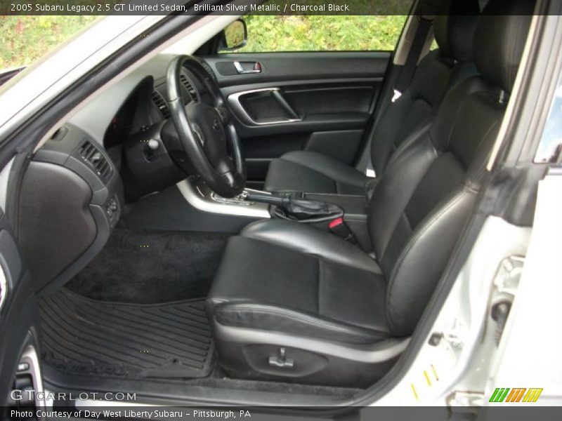 Brilliant Silver Metallic / Charcoal Black 2005 Subaru Legacy 2.5 GT Limited Sedan