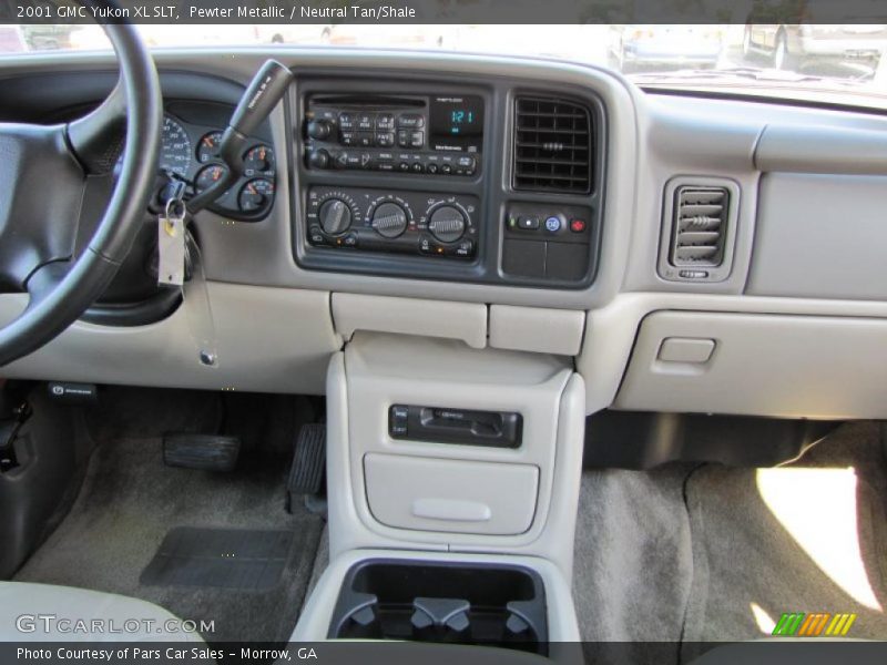 Pewter Metallic / Neutral Tan/Shale 2001 GMC Yukon XL SLT