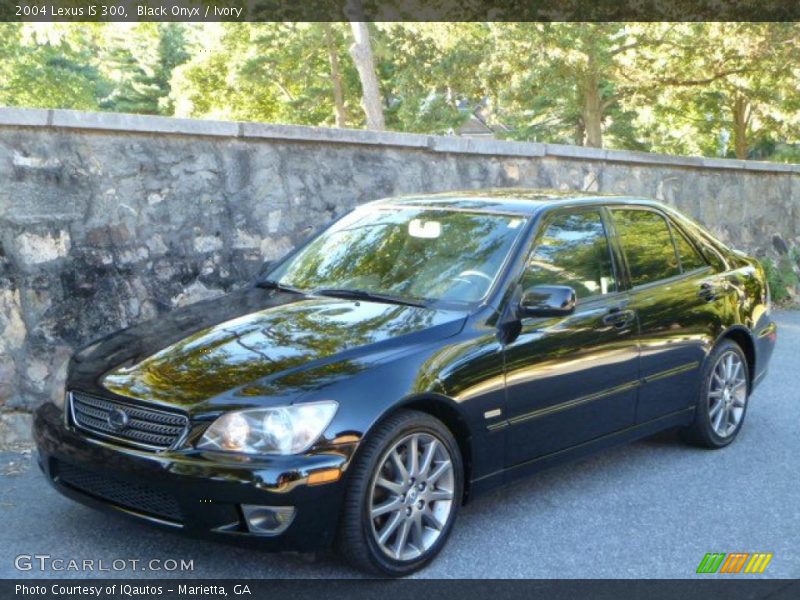 Black Onyx / Ivory 2004 Lexus IS 300