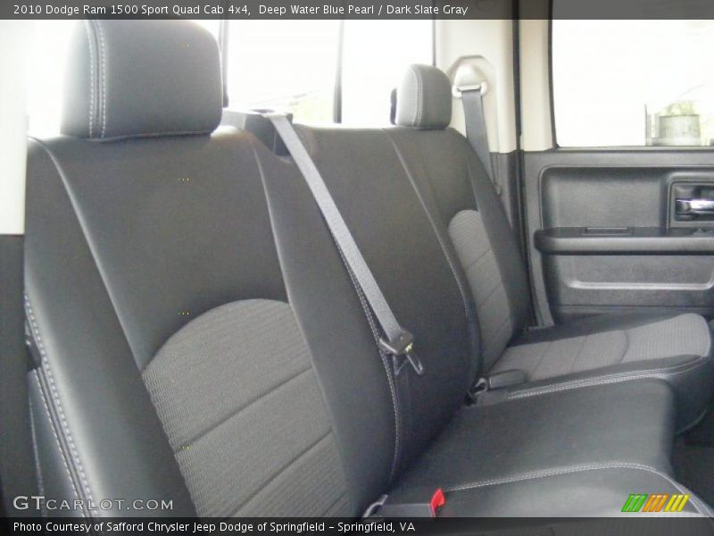 Deep Water Blue Pearl / Dark Slate Gray 2010 Dodge Ram 1500 Sport Quad Cab 4x4