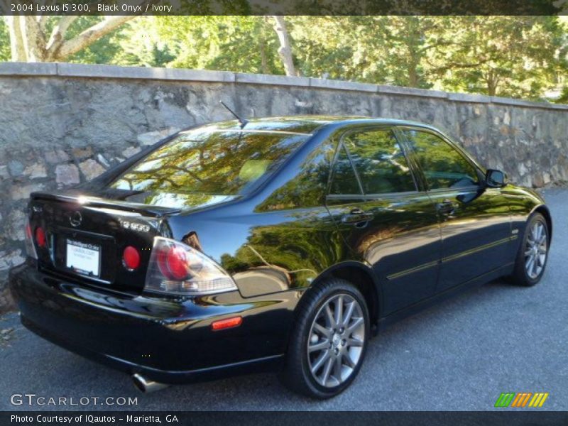 Black Onyx / Ivory 2004 Lexus IS 300