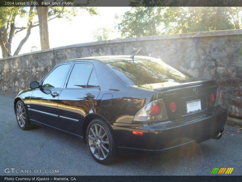 Black Onyx / Ivory 2004 Lexus IS 300