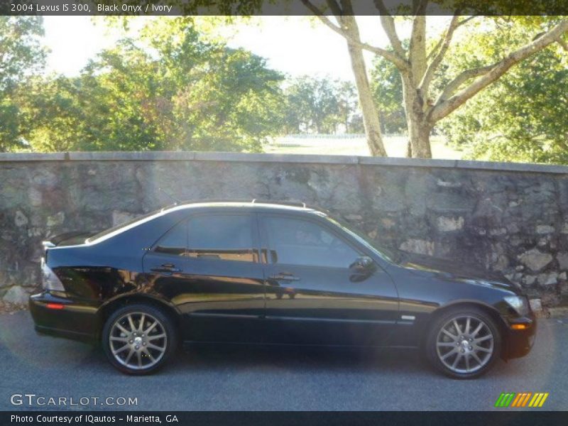 Black Onyx / Ivory 2004 Lexus IS 300