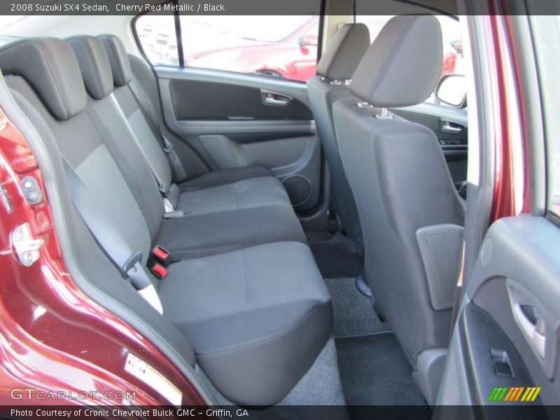  2008 SX4 Sedan Black Interior