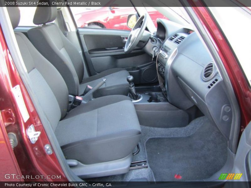  2008 SX4 Sedan Black Interior