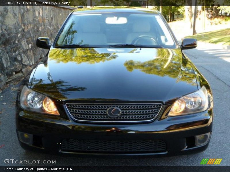 Black Onyx / Ivory 2004 Lexus IS 300