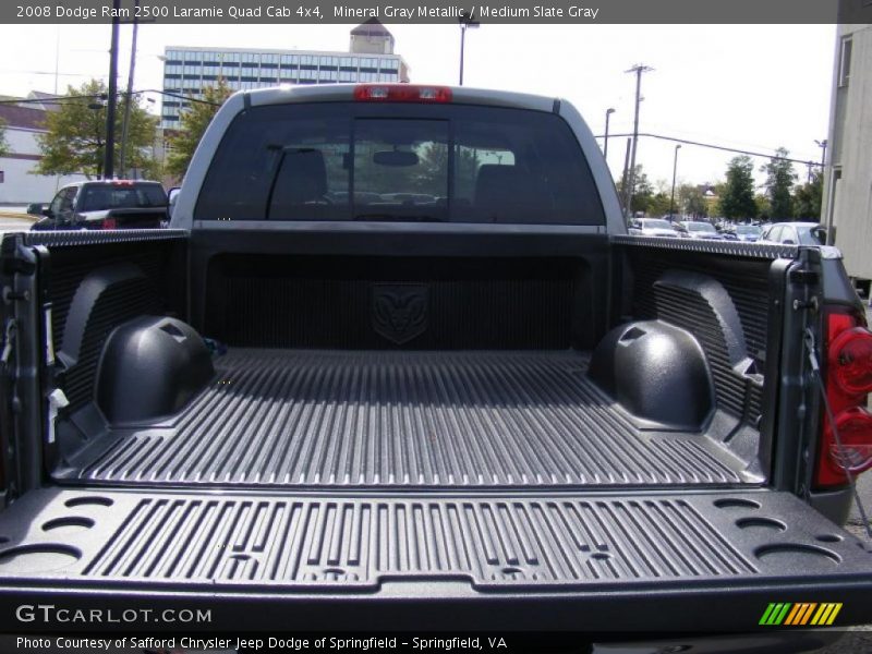 Mineral Gray Metallic / Medium Slate Gray 2008 Dodge Ram 2500 Laramie Quad Cab 4x4