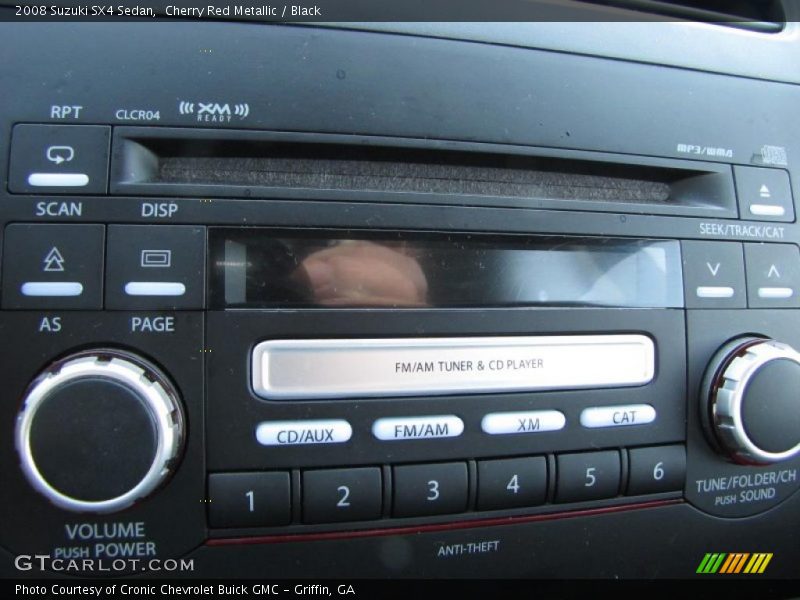 Controls of 2008 SX4 Sedan