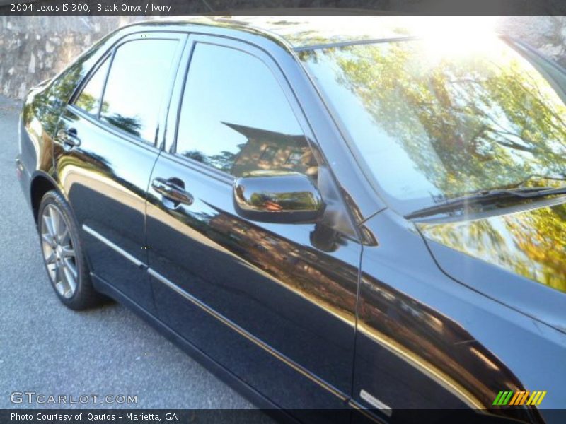 Black Onyx / Ivory 2004 Lexus IS 300