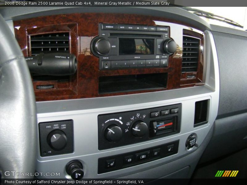 Mineral Gray Metallic / Medium Slate Gray 2008 Dodge Ram 2500 Laramie Quad Cab 4x4