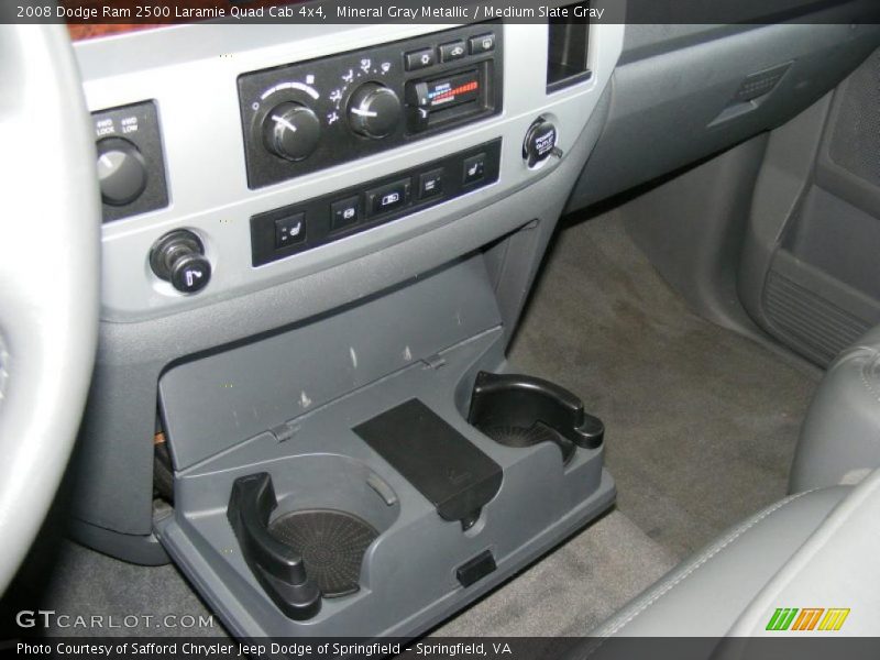 Mineral Gray Metallic / Medium Slate Gray 2008 Dodge Ram 2500 Laramie Quad Cab 4x4