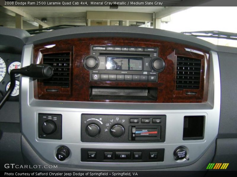 Mineral Gray Metallic / Medium Slate Gray 2008 Dodge Ram 2500 Laramie Quad Cab 4x4