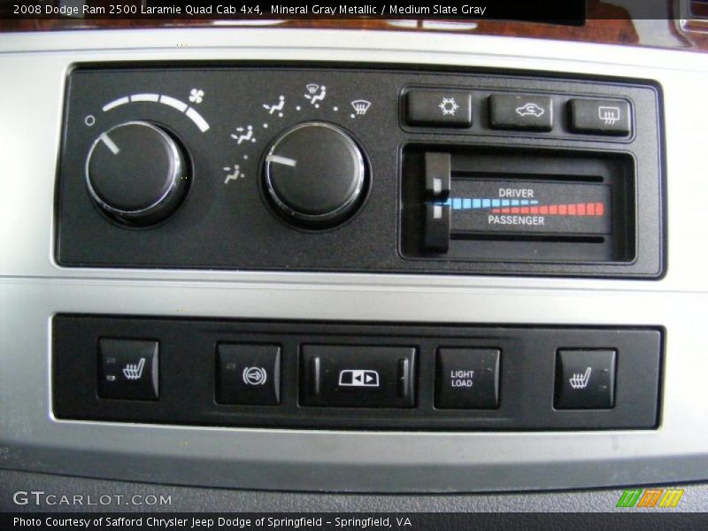 Mineral Gray Metallic / Medium Slate Gray 2008 Dodge Ram 2500 Laramie Quad Cab 4x4