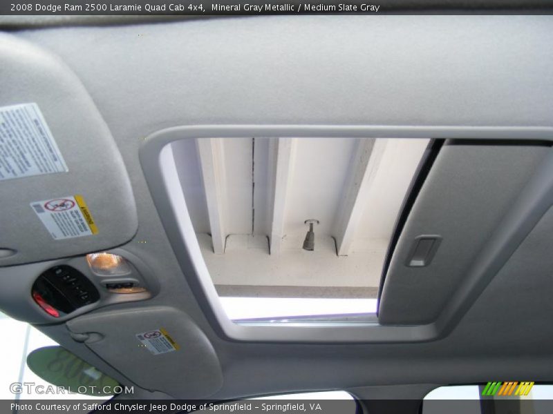 Mineral Gray Metallic / Medium Slate Gray 2008 Dodge Ram 2500 Laramie Quad Cab 4x4