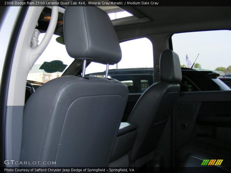 Mineral Gray Metallic / Medium Slate Gray 2008 Dodge Ram 2500 Laramie Quad Cab 4x4
