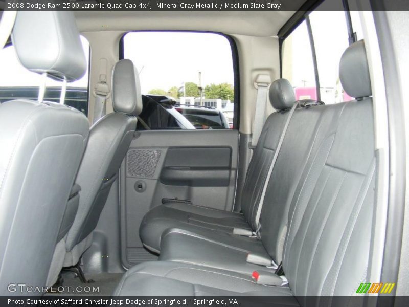 Mineral Gray Metallic / Medium Slate Gray 2008 Dodge Ram 2500 Laramie Quad Cab 4x4