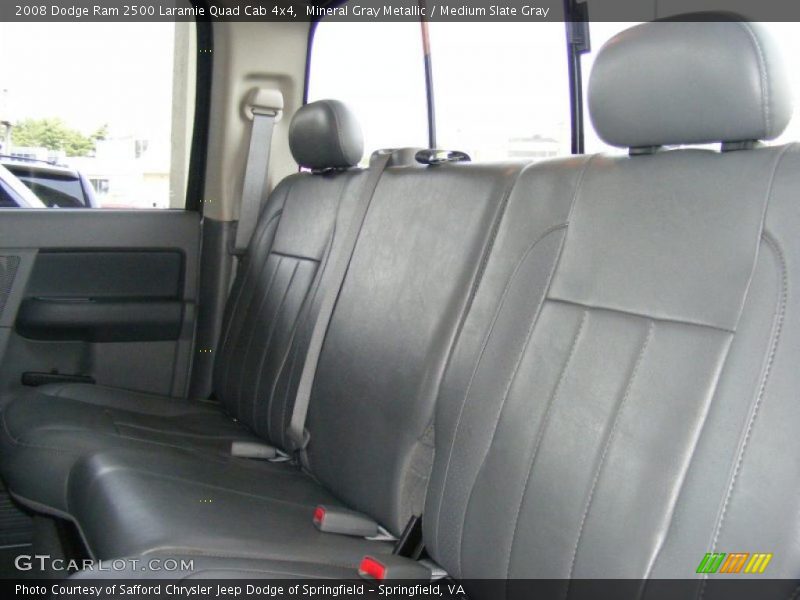 Mineral Gray Metallic / Medium Slate Gray 2008 Dodge Ram 2500 Laramie Quad Cab 4x4