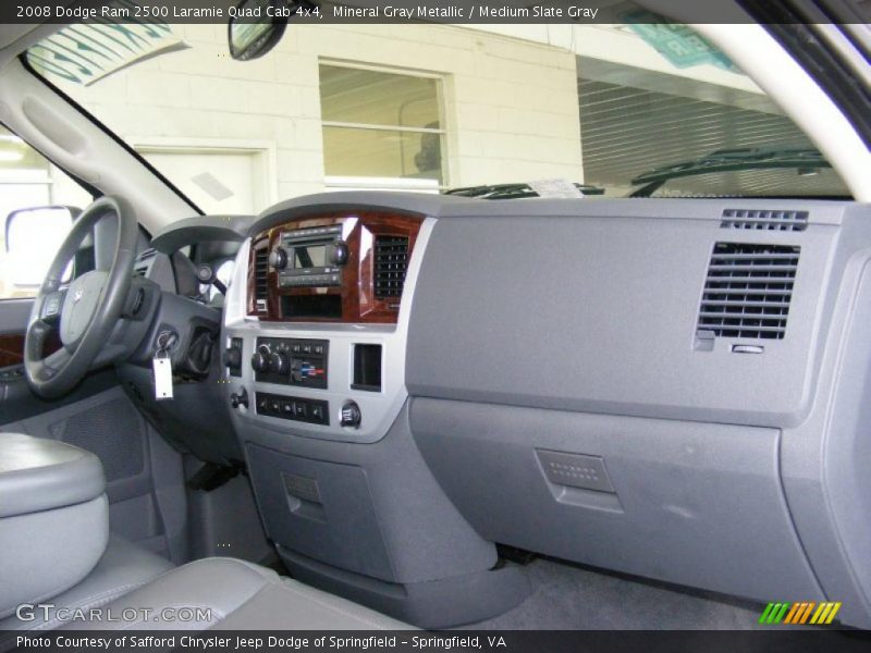 Mineral Gray Metallic / Medium Slate Gray 2008 Dodge Ram 2500 Laramie Quad Cab 4x4