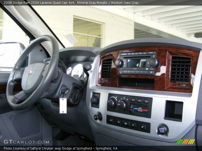 Mineral Gray Metallic / Medium Slate Gray 2008 Dodge Ram 2500 Laramie Quad Cab 4x4