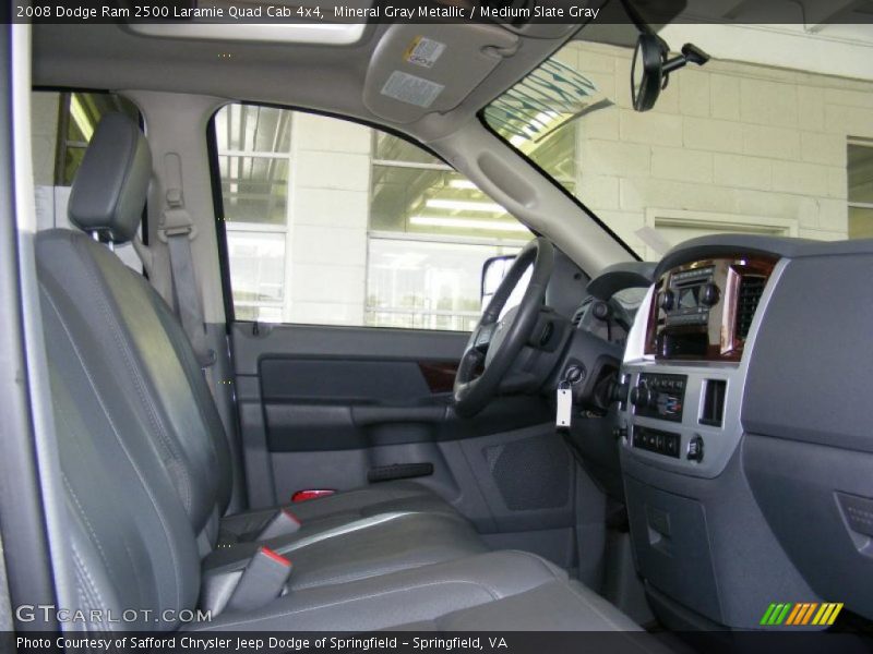 Mineral Gray Metallic / Medium Slate Gray 2008 Dodge Ram 2500 Laramie Quad Cab 4x4