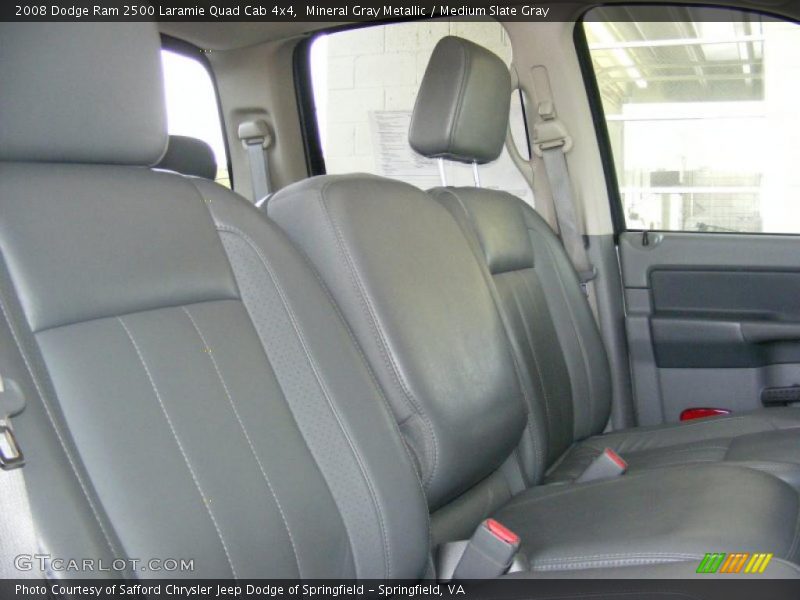 Mineral Gray Metallic / Medium Slate Gray 2008 Dodge Ram 2500 Laramie Quad Cab 4x4