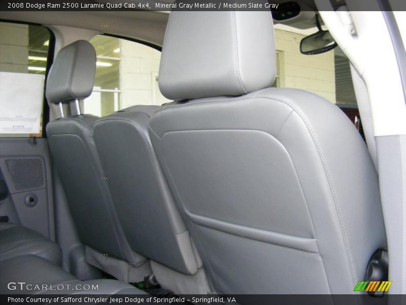 Mineral Gray Metallic / Medium Slate Gray 2008 Dodge Ram 2500 Laramie Quad Cab 4x4