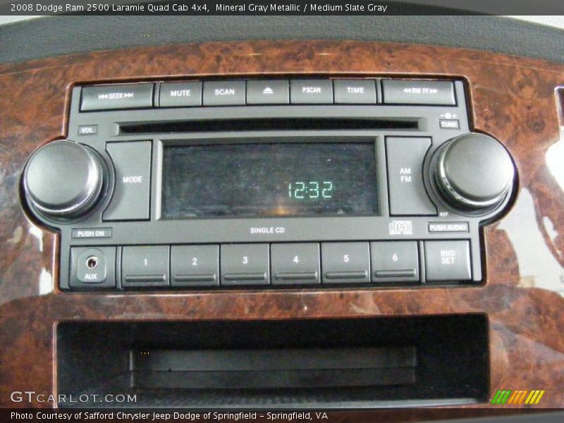 Mineral Gray Metallic / Medium Slate Gray 2008 Dodge Ram 2500 Laramie Quad Cab 4x4