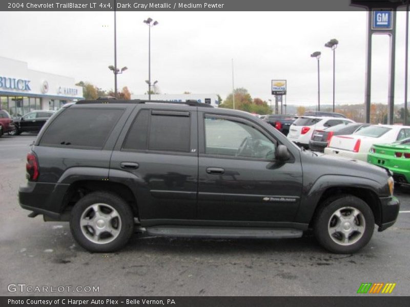 Dark Gray Metallic / Medium Pewter 2004 Chevrolet TrailBlazer LT 4x4