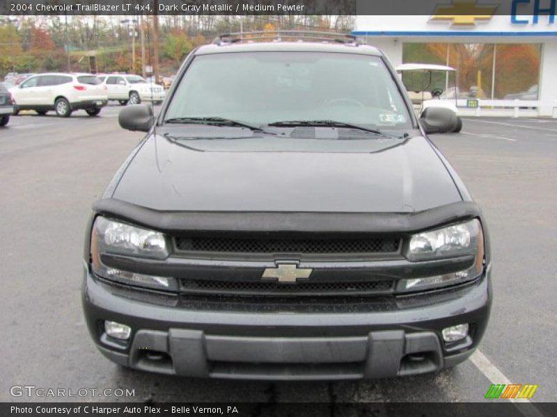 Dark Gray Metallic / Medium Pewter 2004 Chevrolet TrailBlazer LT 4x4