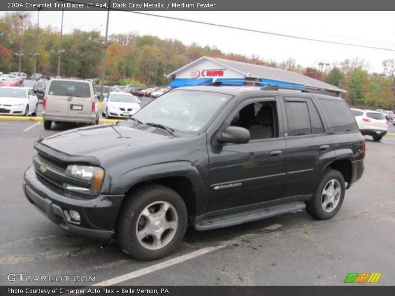 Dark Gray Metallic / Medium Pewter 2004 Chevrolet TrailBlazer LT 4x4