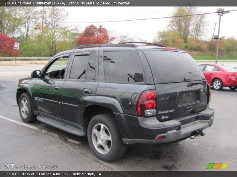 Dark Gray Metallic / Medium Pewter 2004 Chevrolet TrailBlazer LT 4x4