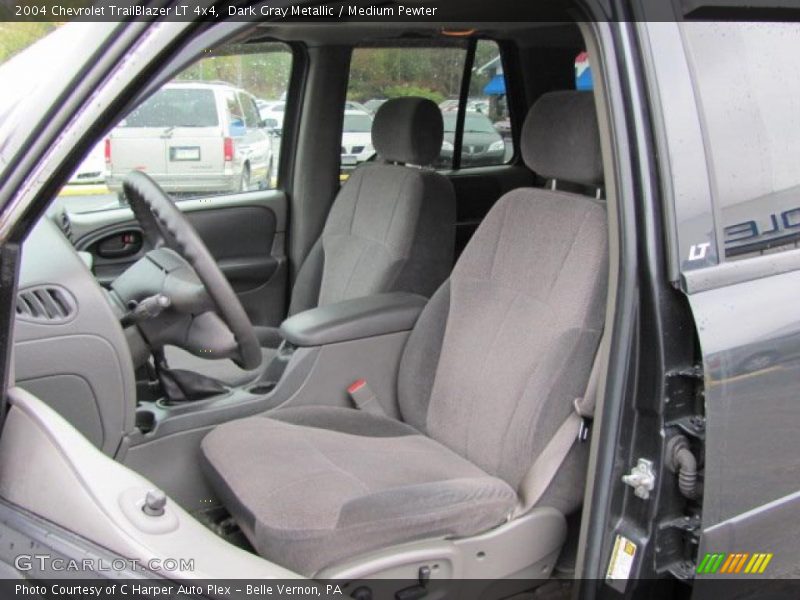 Dark Gray Metallic / Medium Pewter 2004 Chevrolet TrailBlazer LT 4x4