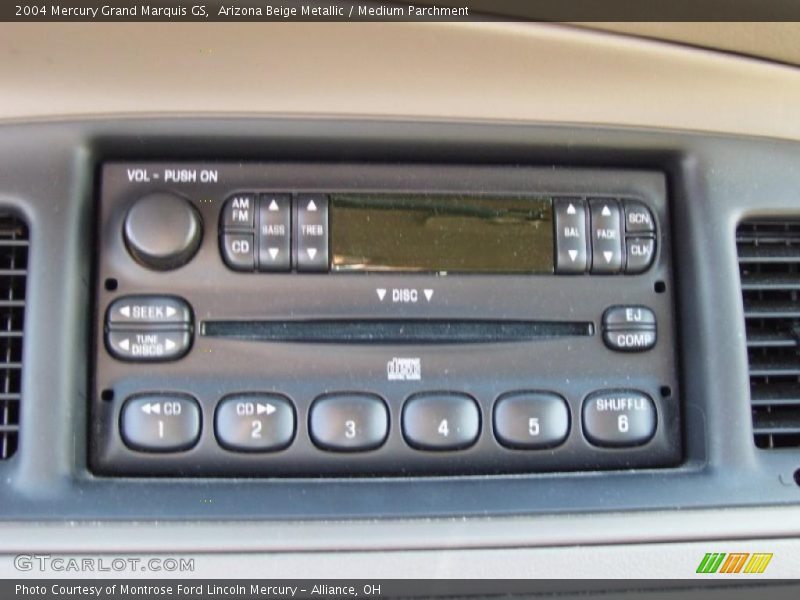 Arizona Beige Metallic / Medium Parchment 2004 Mercury Grand Marquis GS