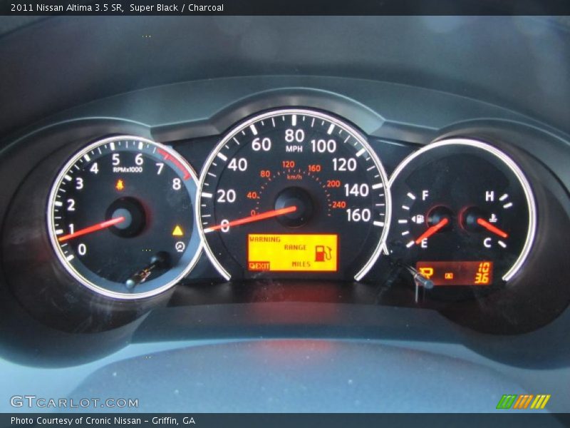  2011 Altima 3.5 SR 3.5 SR Gauges