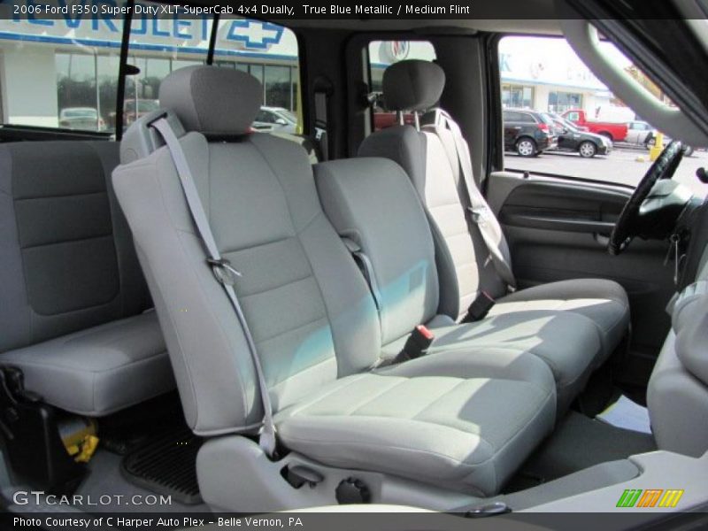  2006 F350 Super Duty XLT SuperCab 4x4 Dually Medium Flint Interior