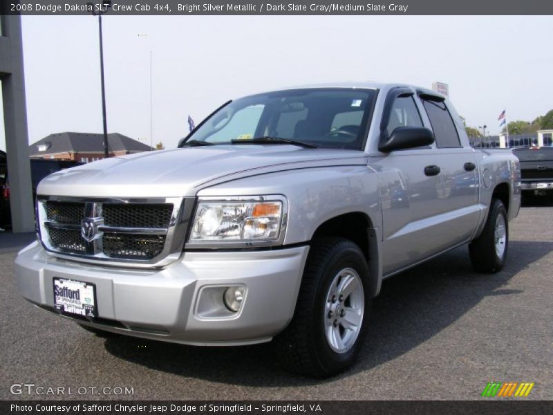 Front 3/4 View of 2008 Dakota SLT Crew Cab 4x4