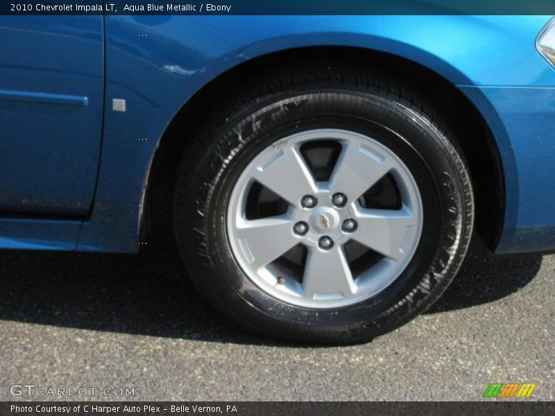 Aqua Blue Metallic / Ebony 2010 Chevrolet Impala LT