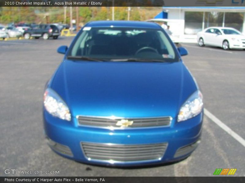 Aqua Blue Metallic / Ebony 2010 Chevrolet Impala LT