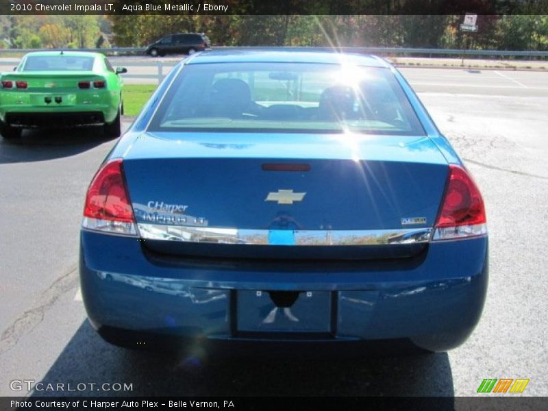 Aqua Blue Metallic / Ebony 2010 Chevrolet Impala LT