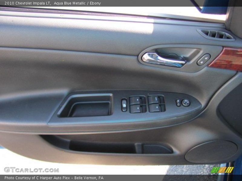 Aqua Blue Metallic / Ebony 2010 Chevrolet Impala LT