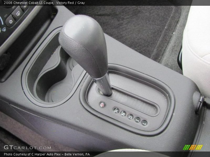 Victory Red / Gray 2008 Chevrolet Cobalt LS Coupe