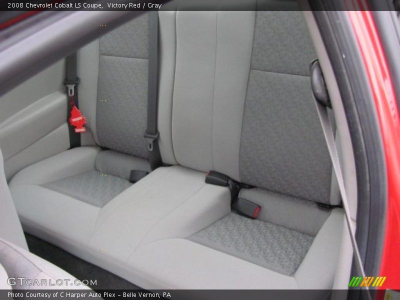 Victory Red / Gray 2008 Chevrolet Cobalt LS Coupe