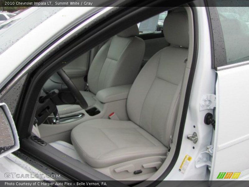 Summit White / Gray 2010 Chevrolet Impala LT