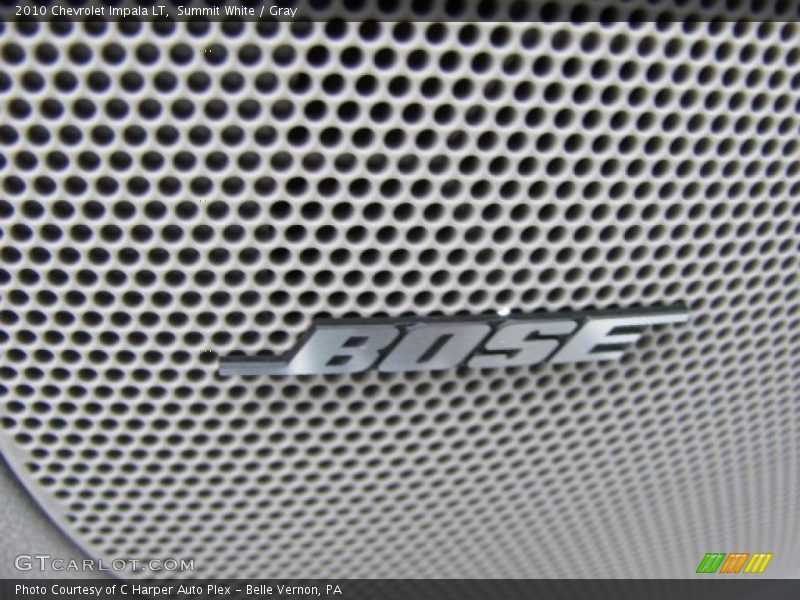 Summit White / Gray 2010 Chevrolet Impala LT