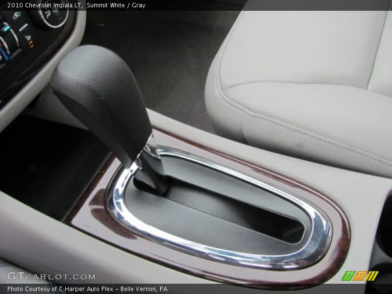 Summit White / Gray 2010 Chevrolet Impala LT