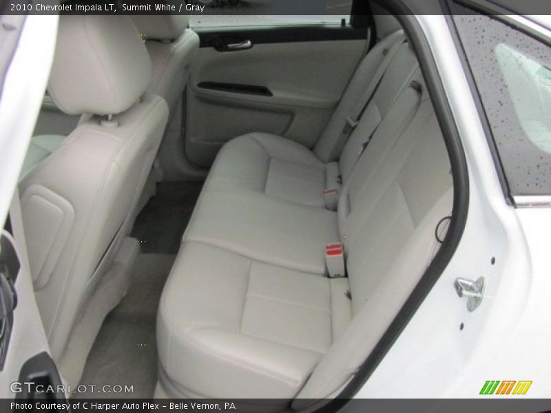 Summit White / Gray 2010 Chevrolet Impala LT